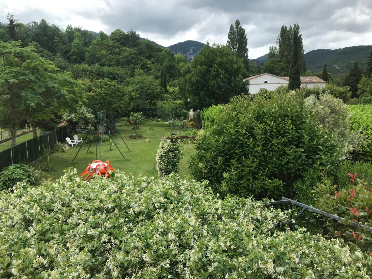 Chambre Et Salle De Bain Prive S'Ouvrant Sur Terrasse, Jardin Et Cuisine D'Ete Quillan Eksteriør bilde